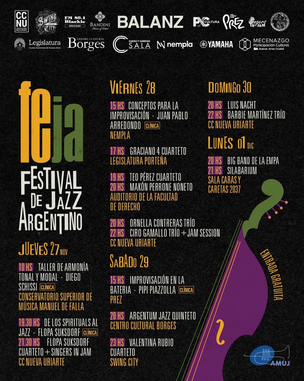 FEJA 2025 - Flyer con principal